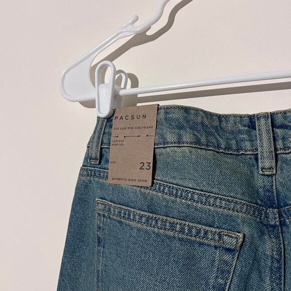 NWT Pacsun Zoe Girlfriend Low Rise Jeans size 23 - Picture 5 of 6